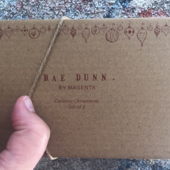 Rae Dunn Naughty and Nice Ornaments - Picture 2 of 2